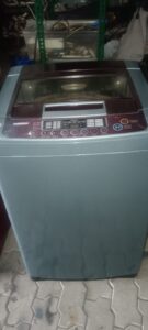 LG 6.5 KG TOP LOAD REFUBISHED WASHING MACHINE (MAROON) - TLLG0002